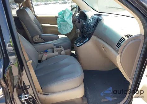 2011 Kia Sedona Ex from USA, damaged, VIN KNDMH4C7XB6383777